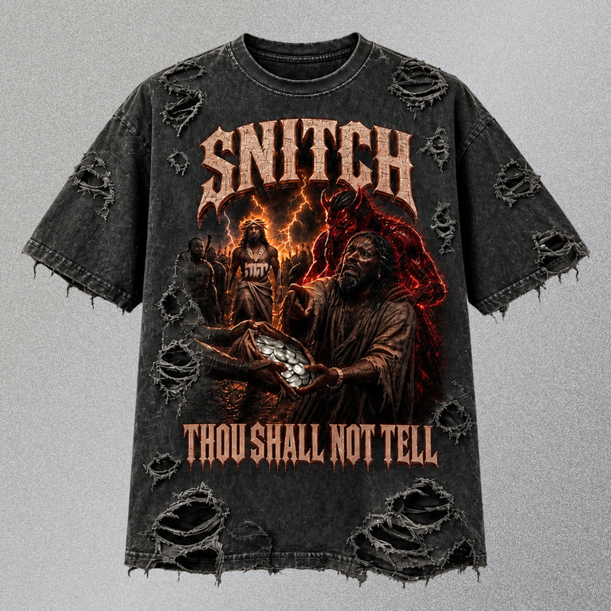 SNITCH rugged t-shirt