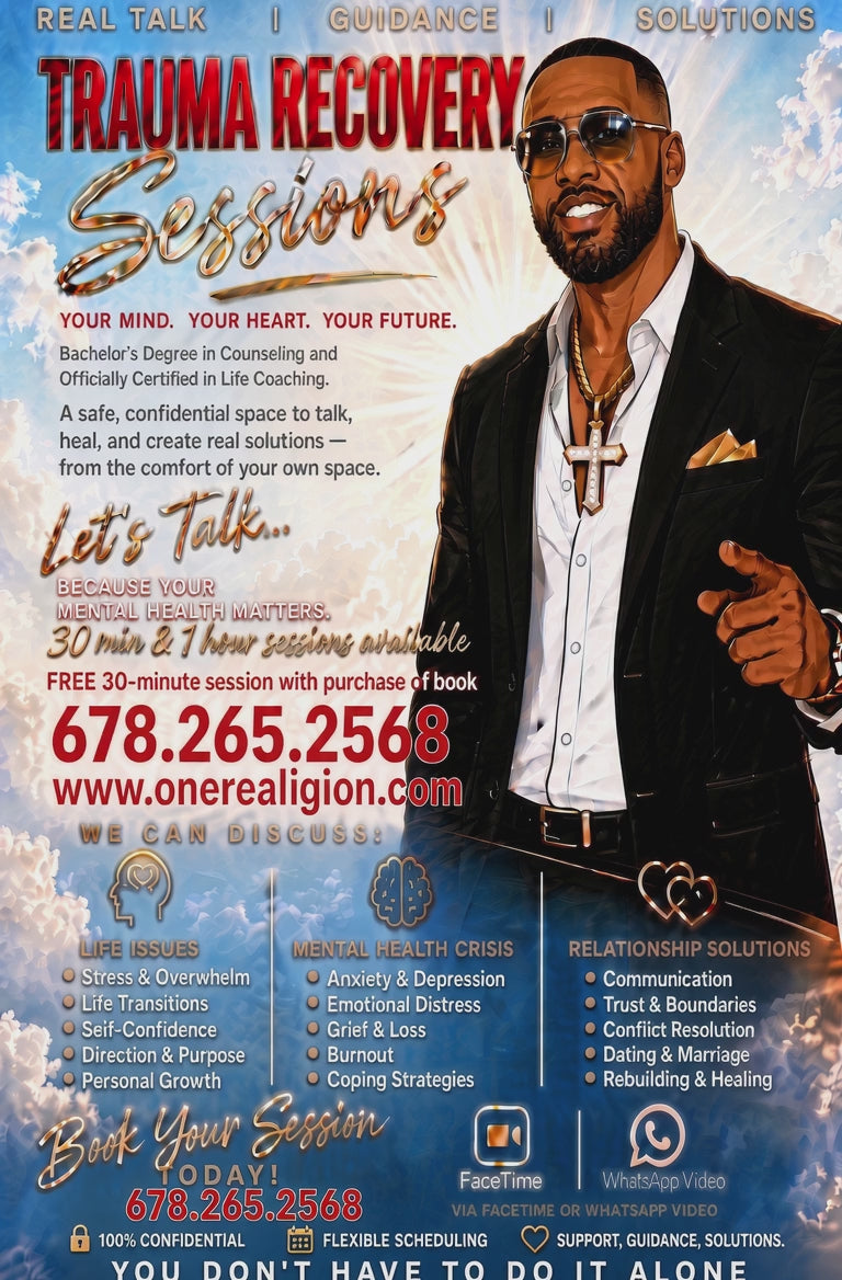 SPIRITUAL - EMOTIONAL - RELATIONSHIP TRAUMA RECOVERY THERAPY